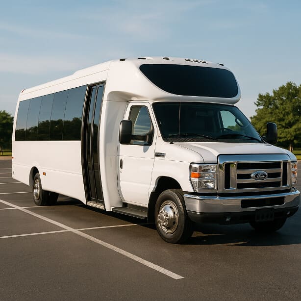 Charter Bus Rental Sterling Heights 20 Passenger Minibus
