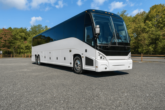 Charter Bus Rental Sterling Heights 56 Passenger Charter Bus