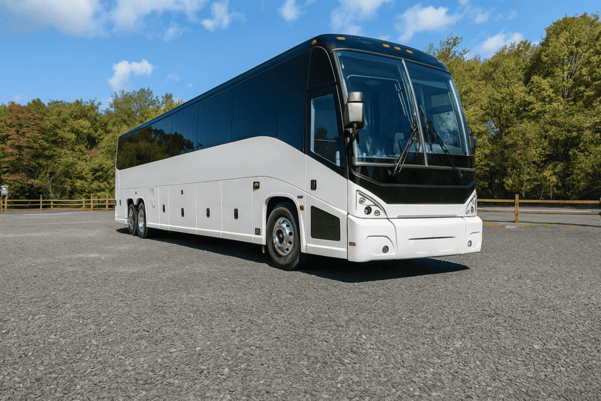 picture of Charter Bus Rental Sterling Heights coach bus